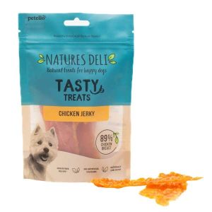Natures Deli Chicken Jerky Dog Treats 100g