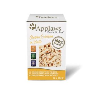 Applaws Cat Food Chicken Variety Multipack (12x70g Pouches)