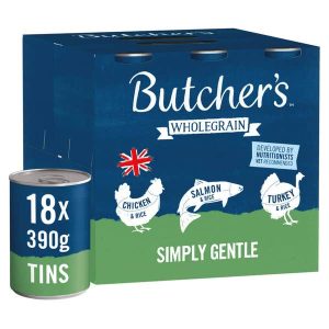 Butcher's Simply Gentle Loaf Recipes Adult - Wet Dog Food 18x390g Cans