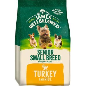James Wellbeloved Senior Small Breed Dog Dry Food - Turkey and Rice