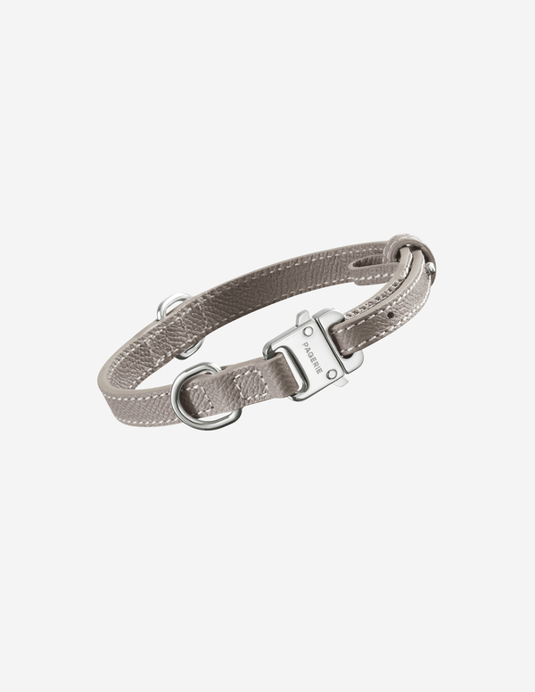 PAGERIE-PDP-The-Noma-Collection-The-Clyde-Luxury-Pet-Collar-Taupe-01-FINAL_600x.png
