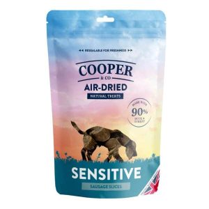Cooper & Co Sensitive Air-Dried Dog Treats - Duck and Turkey 100g
