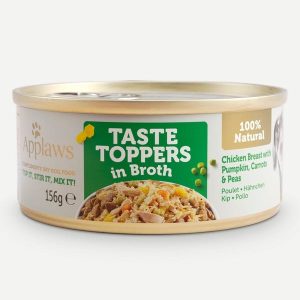 Applaws Taste Toppers Natural Wet Dog Food Chicken & Vegetables in Broth (12x156g)