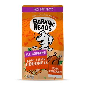 Barking Heads All Hounder Bowl Lickin Goodness Adult Dry Dog Food Chicken