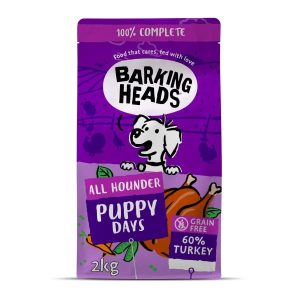 Barking Heads All Hounder Puppy Days Dry Food Turkey