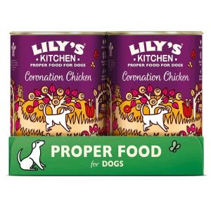 Lily's Kitchen Coronation Chicken for Dogs - 6x400g Cans