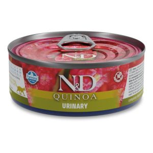 Farmina N&D Quinoa Urinary Adult Wet Cat Food 24x80g Cans