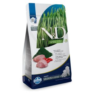 Farmina N&D Spirulina Med/Maxi Puppy Dry Food Lamb & Wolfberry 2kg