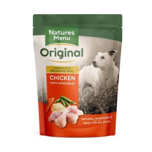 Natures Menu Wet Dog Food - Chicken Vegetables and Rice 8x300g Pouches