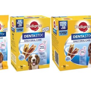 Pedigree DentaStix Daily Oral Care Chews for Medium Breed Dogs