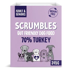 Scrumbles Wet Dog Food Turkey 7x395g Trays
